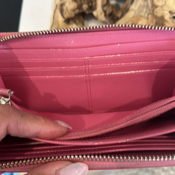 Coach Waverly Pastel Optic C Zip Around Wallet